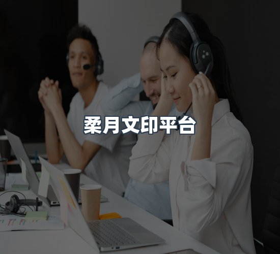 关于柔月文印平台